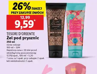 Lidl Zel pod prysznic Tesori d'Oriente oferta