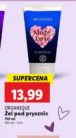 Lidl Zel pod prysznic Organique oferta