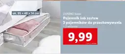 Lidl LIVARNO home Pojemnik lub zestaw 3 pojemników do przechowywania oferta