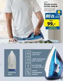 Lidl Żelazko parowe NYTRO, 3000 W oferta