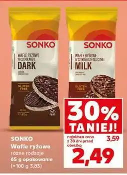 Kaufland SONKO Wafle ryżowe oferta