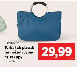 Lidl TOPMOVE Torba lub plecak termoizolacyjny na zakupy oferta
