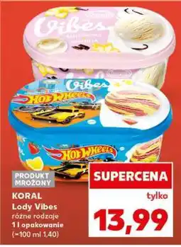 Kaufland KORAL Lody Vibes oferta