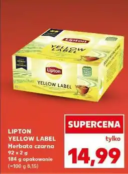 Kaufland LIPTON Yellow Label oferta