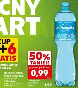 Kaufland USTRONIANKA Woda mineralna oferta
