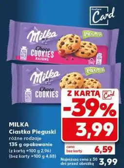 Kaufland MILKA Ciastka Pieguski oferta