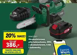 Lidl PARKSIDE Akumulatorowa piła łańcuchowa oferta