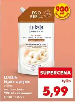 Kaufland LUKSJA Mydło w płynie oferta