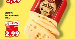 Kaufland SIERPC Ser Królewski 100 g oferta