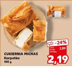 Kaufland CUKIERNIA MICHAŚ Karpatka oferta