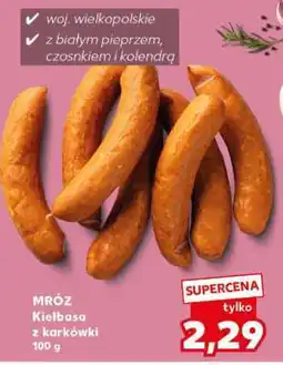 Kaufland MRÓZ Kiełbasa z karkówki 100 g oferta