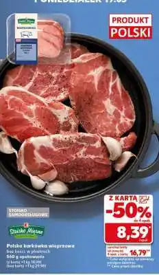 Kaufland Polska karkówka wieprzowa oferta