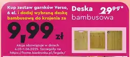 Biedronka Deska bambusowa oferta