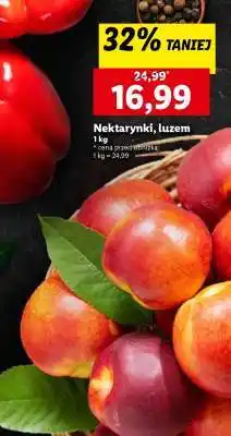 Lidl Nektarynki, luzem oferta