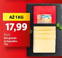 Lidl PILOS Ser gouda w kawałku oferta