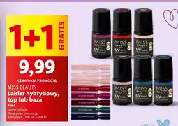 Lidl MISS BEAUTY Lakier hybrydowy, top lub baza oferta