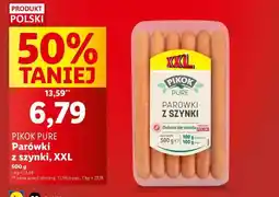 Lidl PIKOK PURE Parówki z szynki, XXL oferta