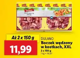 Lidl Dulano Boczek wędzony w kostkach, XXL oferta