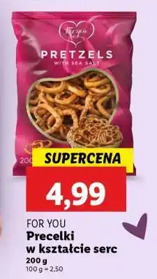 Lidl FOR YOU Precelki w kształcie serc oferta