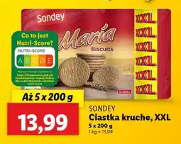 Lidl Sondey Ciastka kruche, XXL oferta