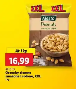 Lidl ALESTO Orzechy ziemne smażone i solone, XXL oferta