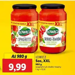 Lidl Łowicz Sos, XXL oferta