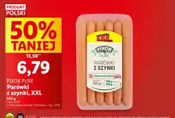 Lidl Parówki z szynki Pikok Pure XXL oferta