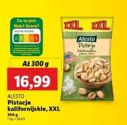 Lidl ALESTO Pistacje kalifornijskie, XXL oferta