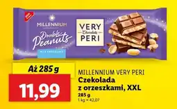 Lidl MILLENNIUM VERY PERI Czekolada z orzeszkami, XXL oferta