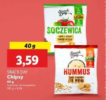 Lidl SNACK DAY Chipsy oferta