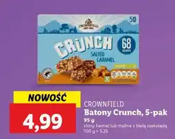 Lidl Crownfield Batony Crunch, 5-pak oferta