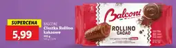 Lidl Balconi Ciastka Rollino kakaowe oferta