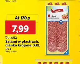 Lidl Salami Dulano oferta
