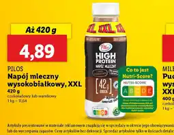 Lidl Napój mleczny wysokobiałkowy Pilos oferta