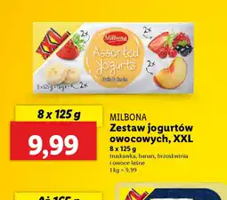 Lidl Zestaw jogurtów owocowych Milbona XXL oferta
