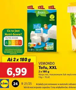 Lidl Tofu Vemondo XXL oferta