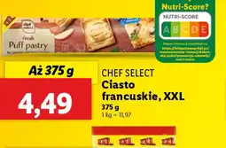 Lidl Ciasto francuskie Chef Select XXL oferta
