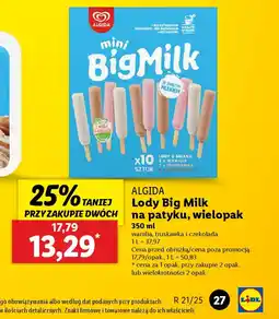 Lidl Lody Big Milk oferta