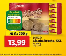 Lidl Ciasteczka kruche Sondey Maria oferta