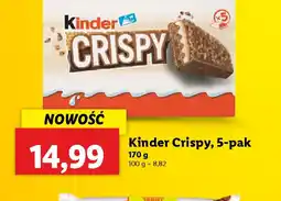 Lidl Kinder Crispy oferta