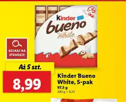 Lidl Kinder Bueno White oferta