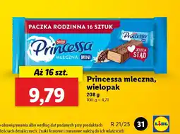 Lidl Princessa mleczna oferta