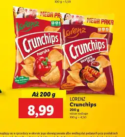 Lidl Lorenz Crunchips oferta