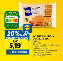 Lidl Gofry Conifiserie Firenze oferta