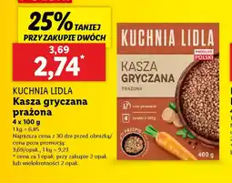 Lidl Kasza gryczana prażona Kuchnia Lidla oferta