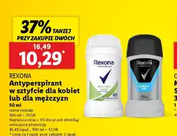 Lidl Rexona Antyperspirant w sztyfcie oferta