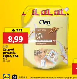 Lidl Zel pod prysznic Cien oferta