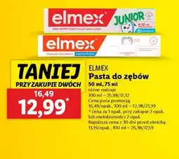 Lidl Pasta do zębów Elmex oferta