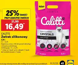 Lidl Calitti żwirek silikonowy oferta