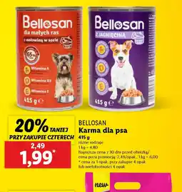 Lidl Bellosan Karma dla psa oferta
